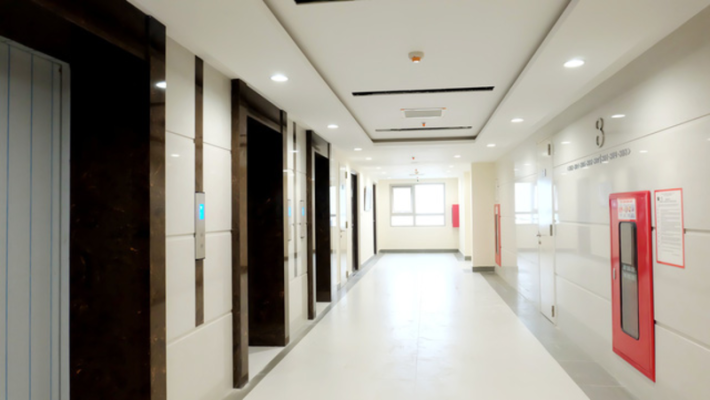 Hệ thống chữa cháy tự động được trang bị tại các khu chung cư cao cấp